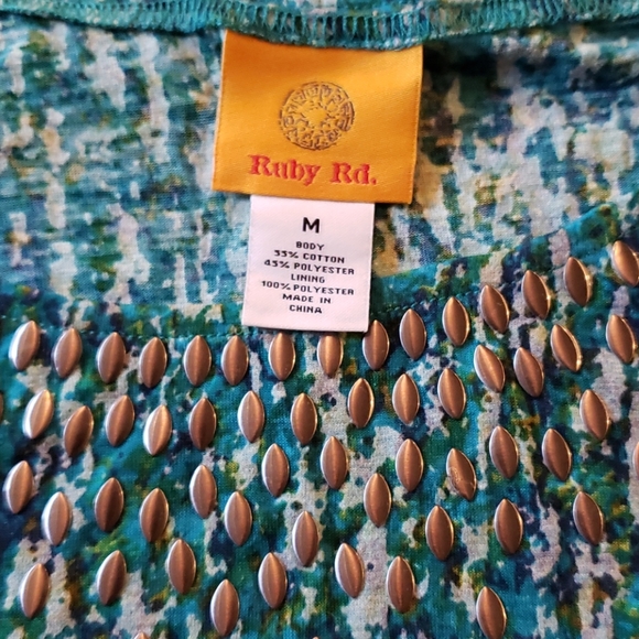 Ruby Rd. Short Sleeve Top - Picture 5 of 5